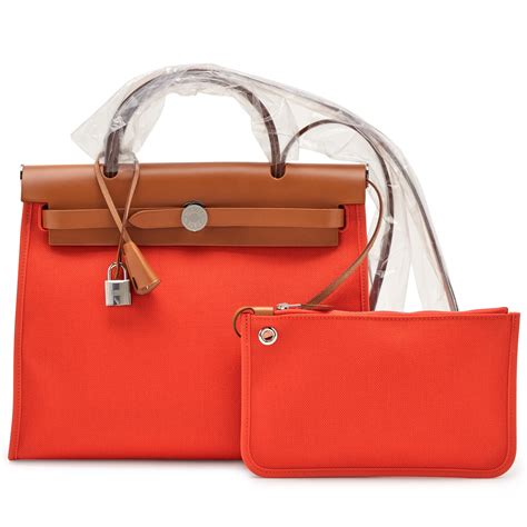 hermes herbag prix neuf|hermes herbag zip 31 price.